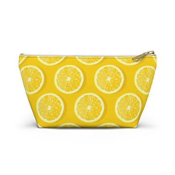 Amalfi Coast Lemons Accessory Pouch w T-bottom - AMALFITANA STORE